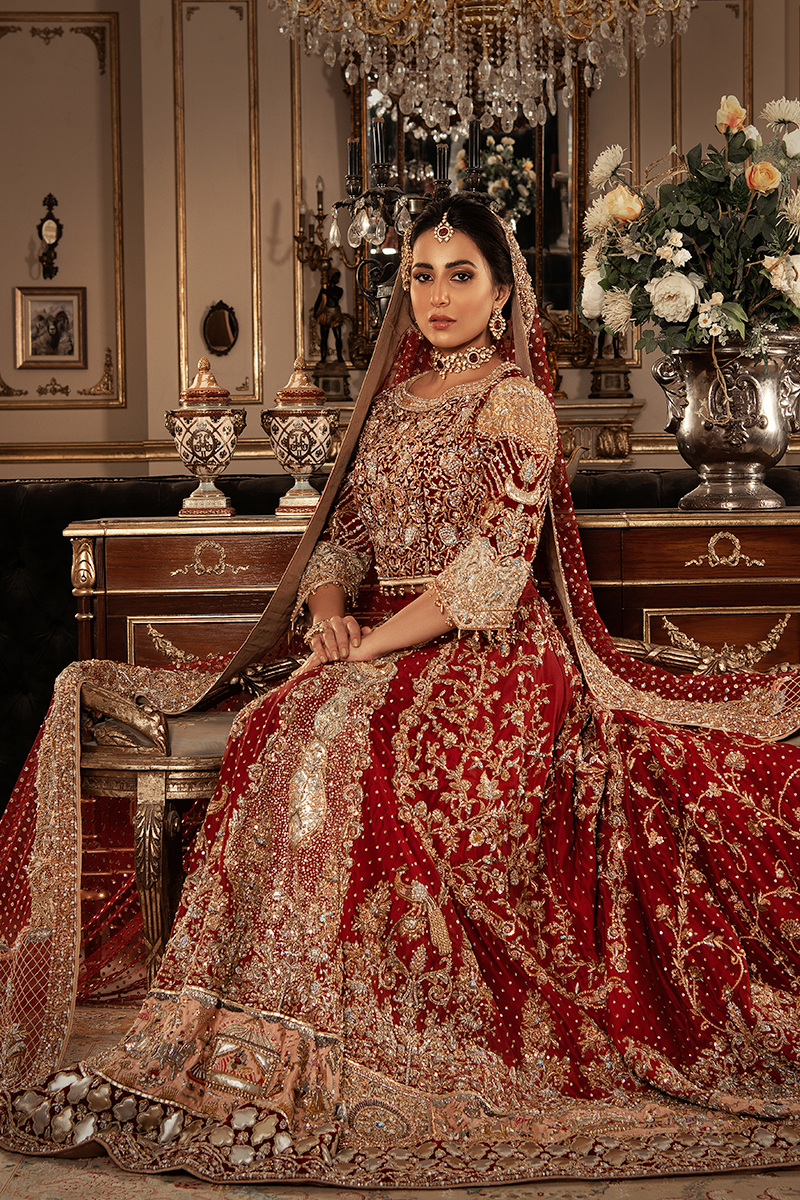 ushna shah wedding dress designer Ushna Shah wedding insight || Follow our YouTube channel for more  entertaining videos#tiktok #tiktokindia