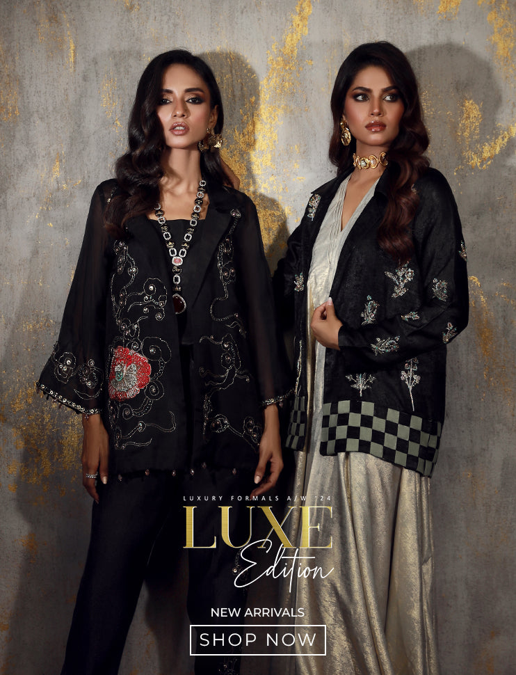 Wardha Saleem | Luxury Pret Traditional Wear | SHIKAR GAH - AARI WORK (2 PC)